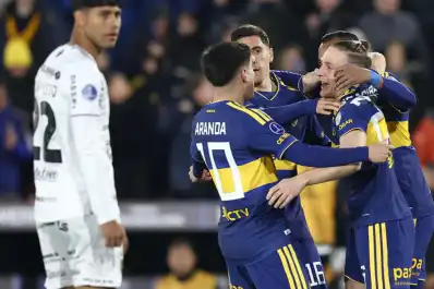 Boca reaccionó a tiempo y venció 3-1 a Recoleta por la Copa Sudamericana