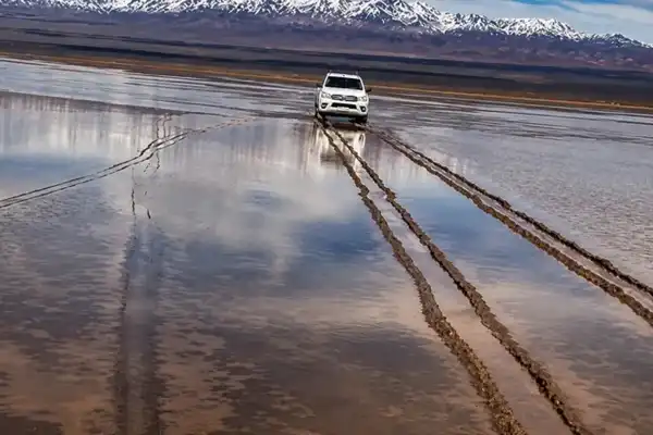 Entró con una camioneta a un área protegida de San Juan y provocó un daño que podría durar 100 años
