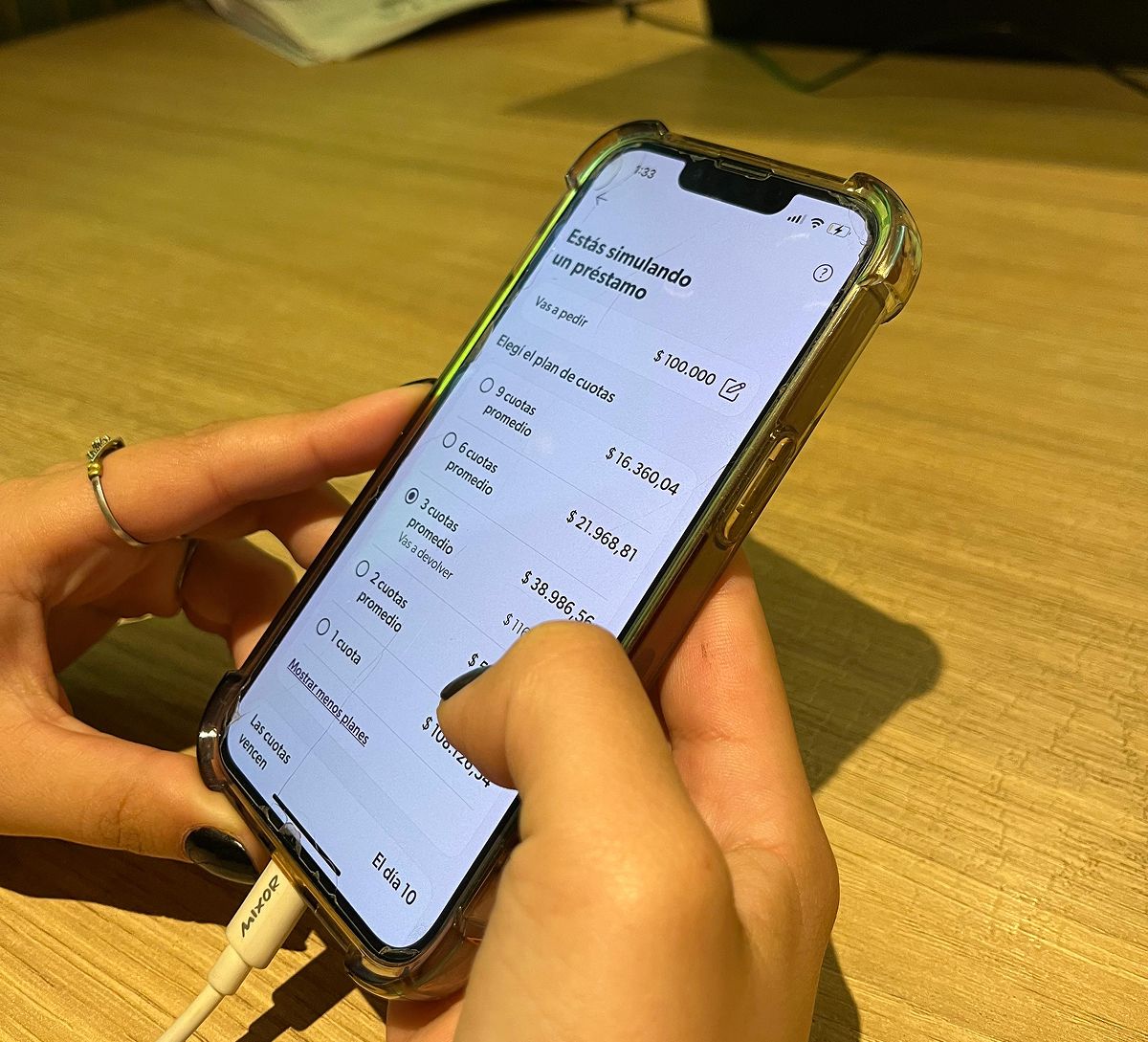 PRÉSTAMOS DESDE EL CELULAR. Las billeteras virtuales ofrecen montos y planes de pago en pocos pasos.