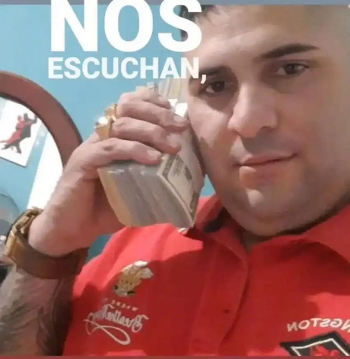 MENSAJE. Marcos Caro utilizaba las redes sociales para denunciar que lo estaban investigando. 