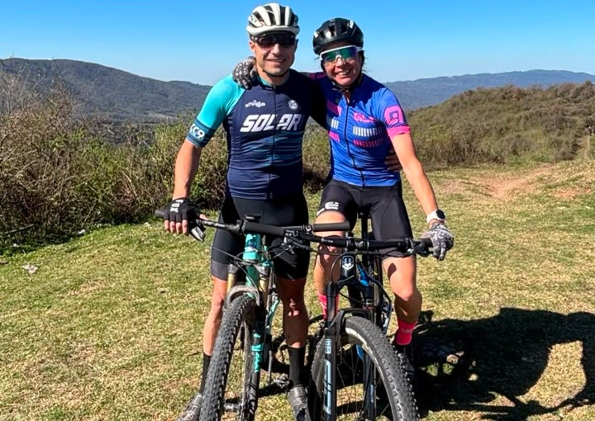 NUEVA PAREJA. José Vera correrá por primera vez con la cordobesa Leila Luque en Mixtos.
