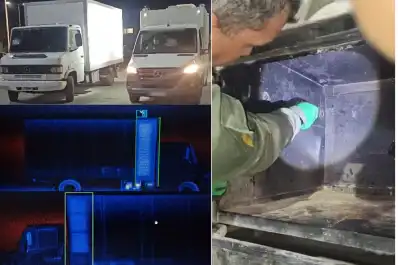 Tucumán: modificaron el chasis de un camión térmico para esconder más de 770 kilos de hojas de coca