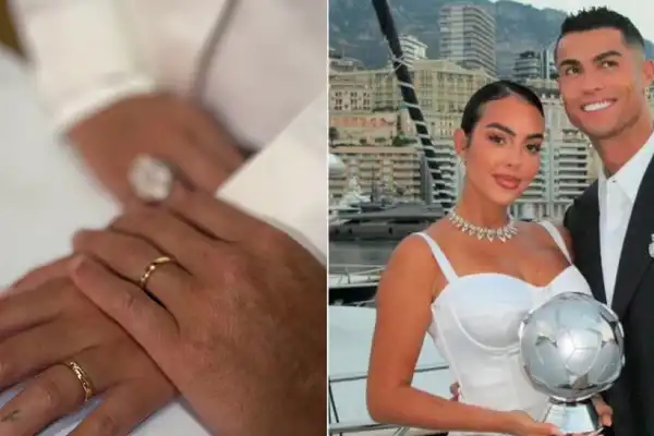 Cristiano Ronaldo y Georgina Rodríguez se casaron en secreto: la imagen con la que anunciaron la boda
