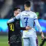 El mensaje de Cristiano Ronaldo para Messi tras la muerte de su padre