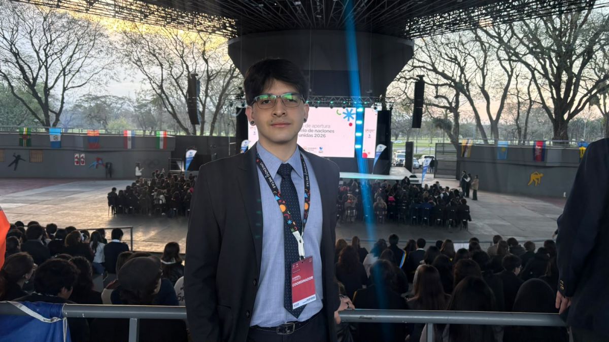 DE DELEGADO A AUTORIDAD. Gabriel Cornejo participó por primera vez en 2022 y hoy es coordinador y jefe de equipo de Vinculación.