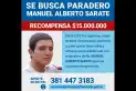 Tucumán ofrece una recompensa de $15 millones por datos sobre el paradero de Manuel Alberto Chuky Sarate