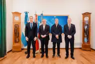 Caputo y Santilli visitaron a Jalil en Catamarca en una señal política hacia los gobernadores aliados