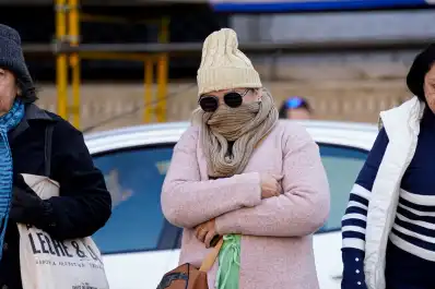 Triple alerta amarilla: frío extremo, nieve y fuertes vientos afectan a varias provincias este viernes