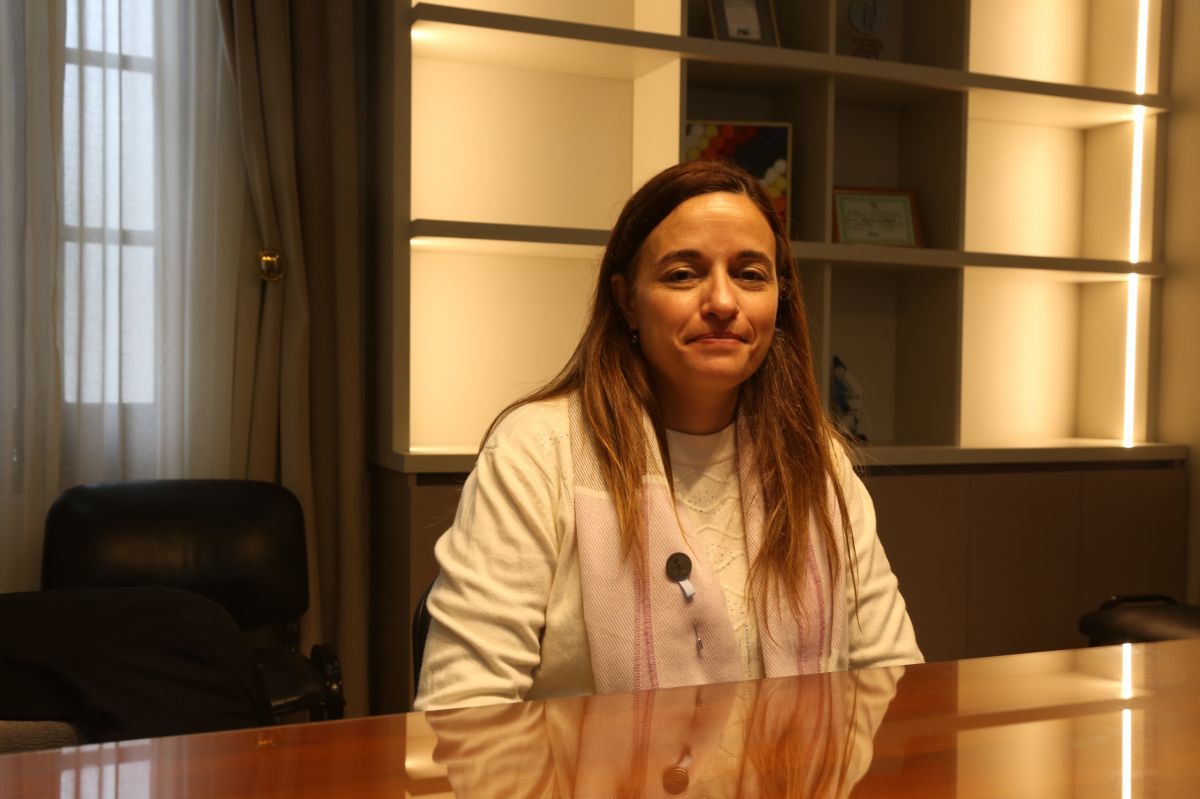 Silvina Diez del Valle, psicóloga y coordinadora del Circuito Tres del Gabinete Pedagógico Interdisciplinario del Ministerio. 