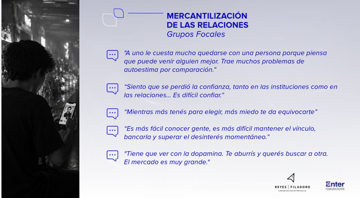 VOCES. Estas son algunas respuestas de los grupos focales. / CAPTURA DE PANTALLA