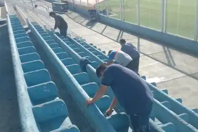 Atlético Tucumán puso en marcha la renovación de las tribunas del Monumental