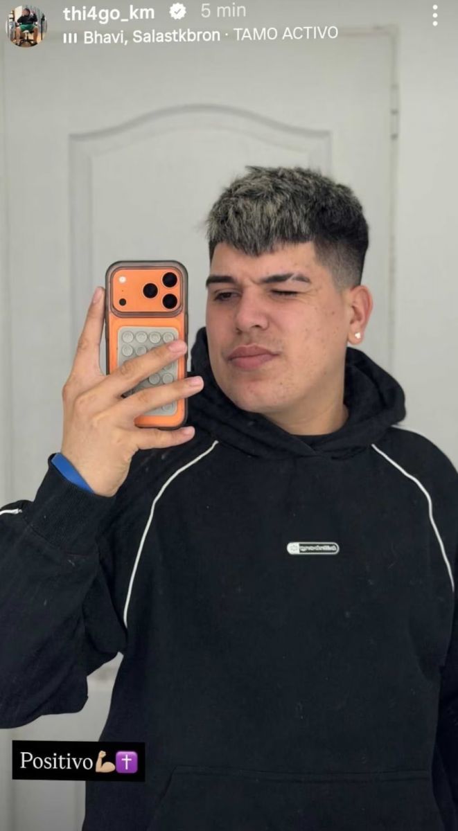 Thiago Medina volvió a las redes tras ser imputado por abuso sexual: Positivo