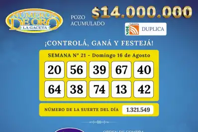 Los Números de Oro de LA GACETA