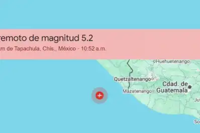 Otro sismo en México: un temblor de magnitud 5,2 sacudió Chiapas