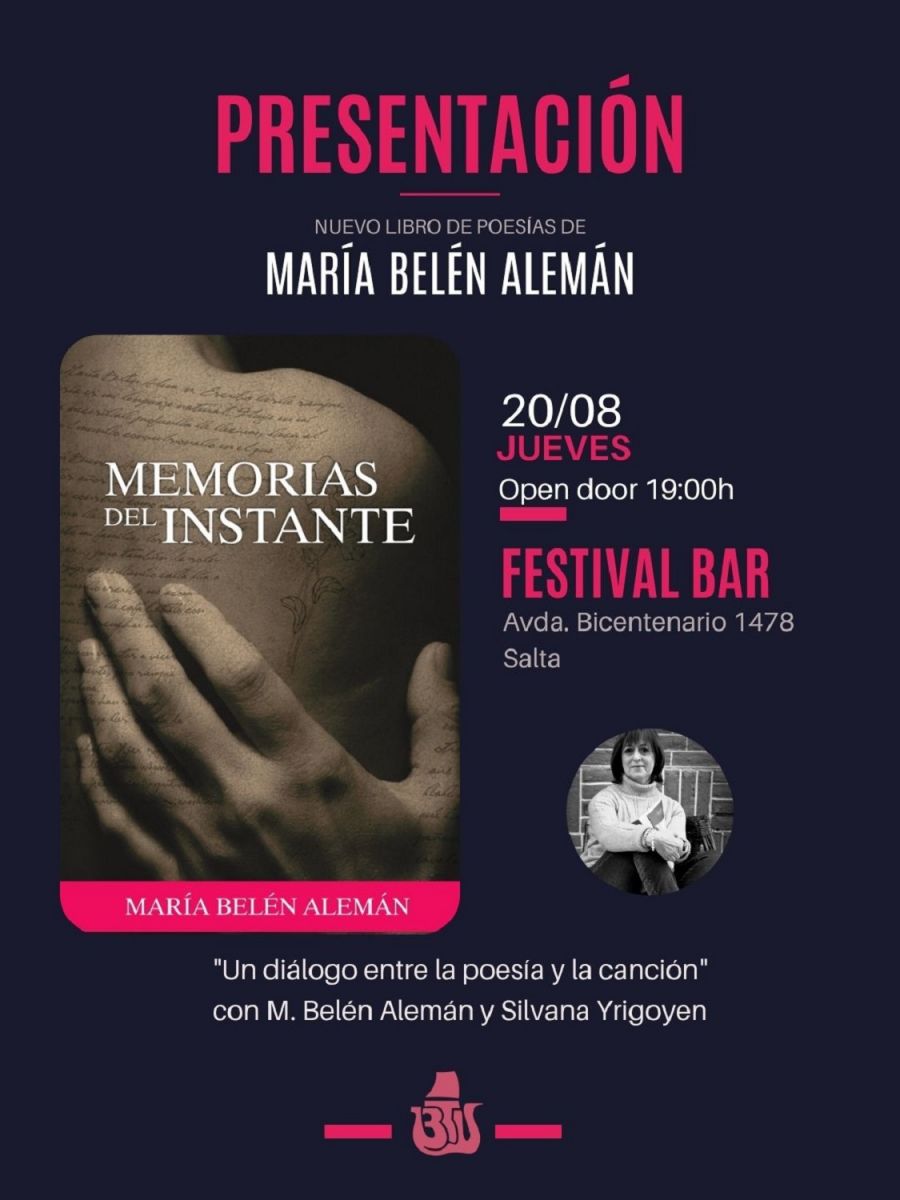 María Belén Alemán: “Publicar poesía hoy es casi un acto de coraje”