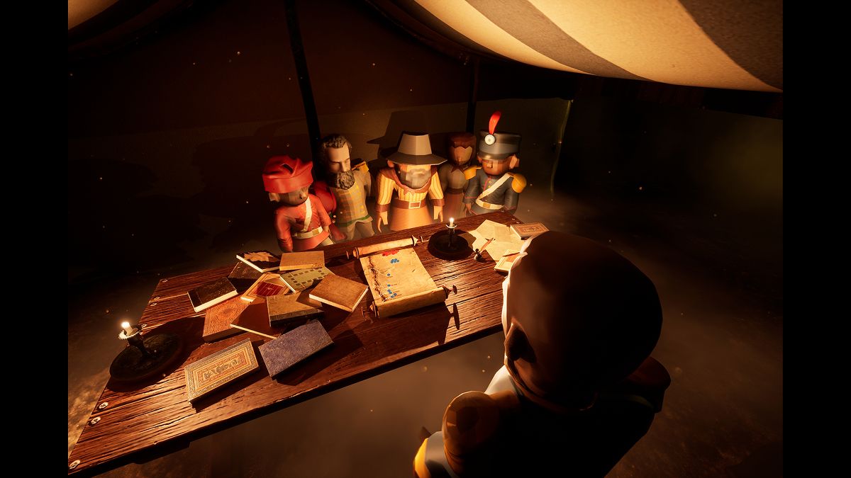 ANIMACIÓN 3D. Los personajes fueron modelados para representar distintos momentos de las campañas sanmartinianas.