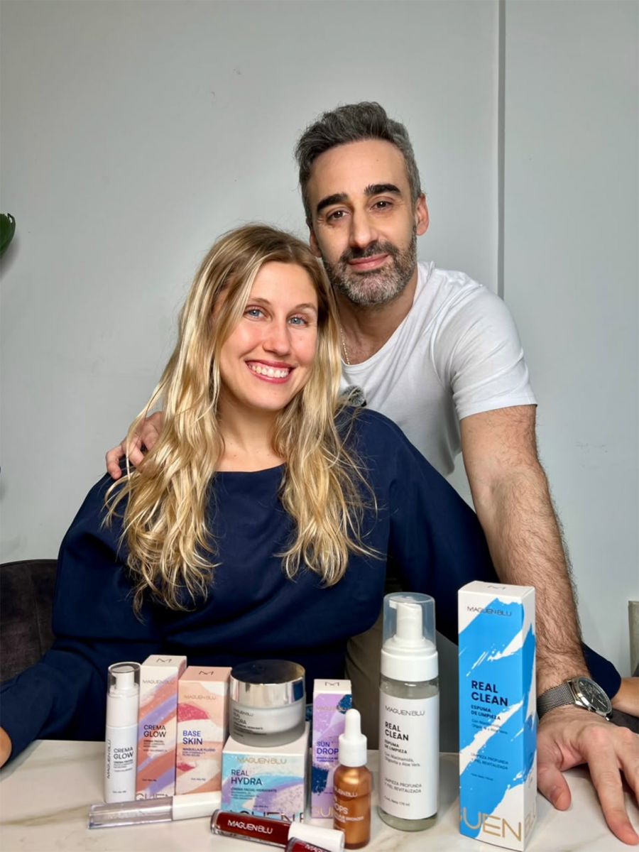 Una ingeniera química, un periodista y la idea de simplificar el mundo del skincare
