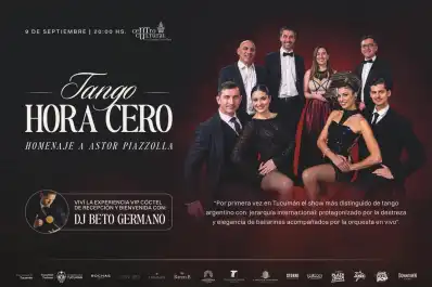 Con un homenaje a Astor Piazzolla, Tango Hora Cero llega por primera vez a Tucumán