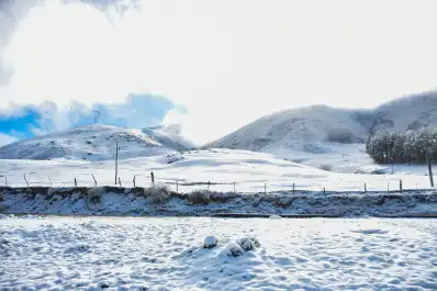 Tafí del Valle se vistió de blanco: las mejores postales que dejó la nieve