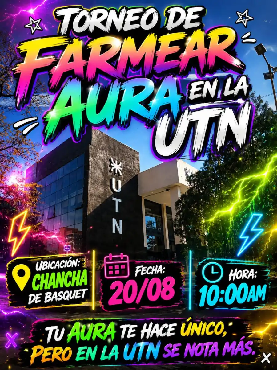 Flyer del torneo promocionado en redes sociales
