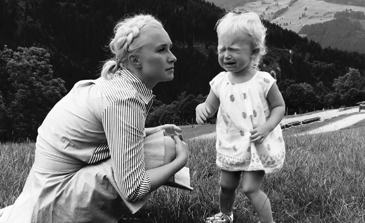Hayden Panettiere y su hija. Hayden Panettiere en Twitter/People