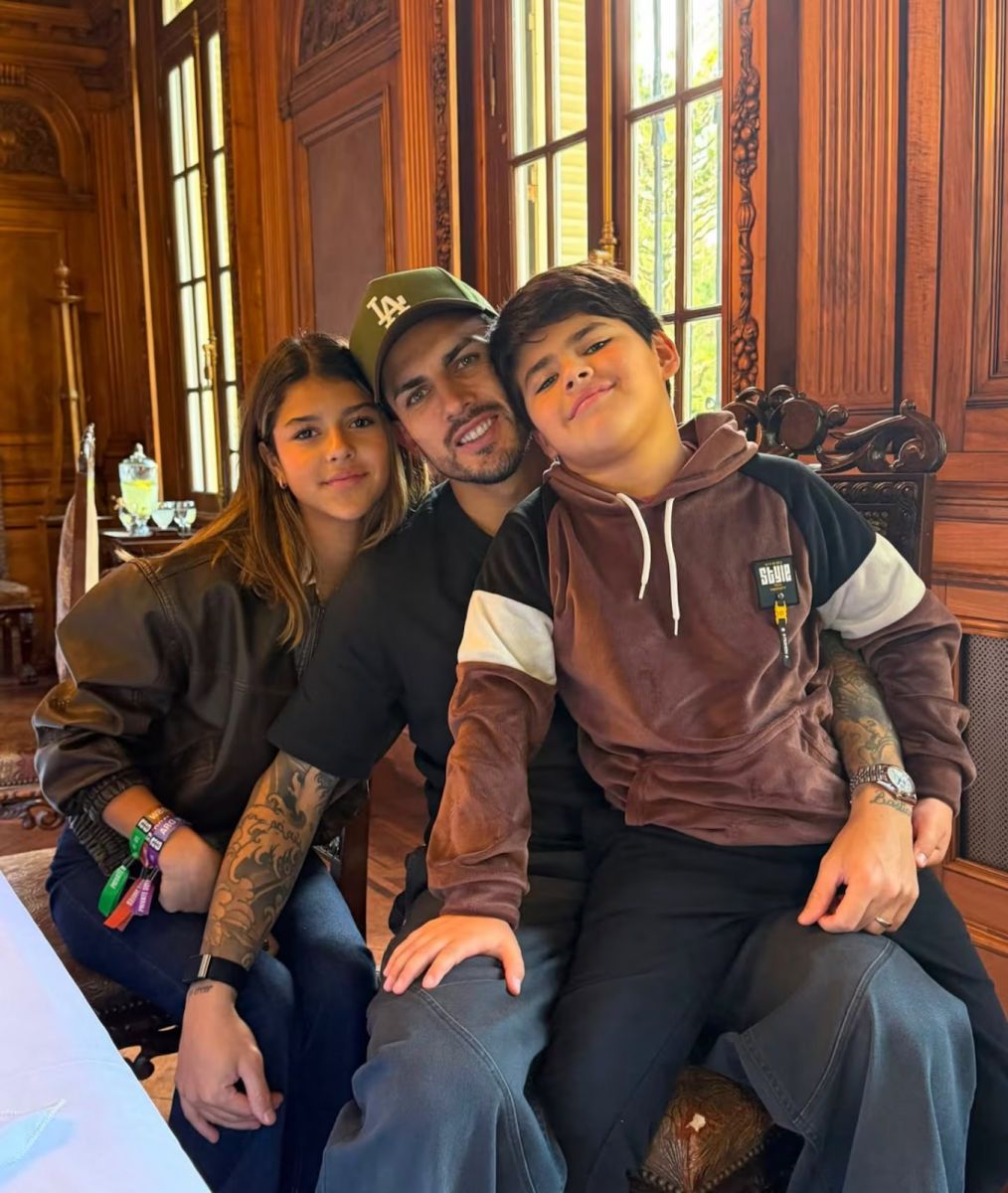 Leandro Paredes publicó una foto de su hija y un particular detalle revolucionó las redes