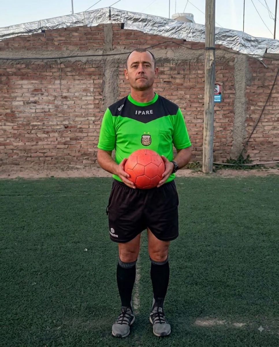Oscar Fernández era árbitro en Mendoza 