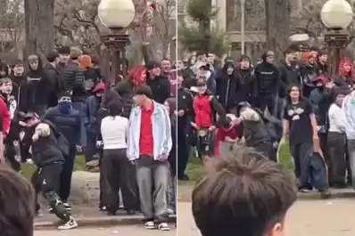 Video: atacaron a piedrazos y botellazos a jóvenes que se juntaron a farmear aura en Mar del Plata