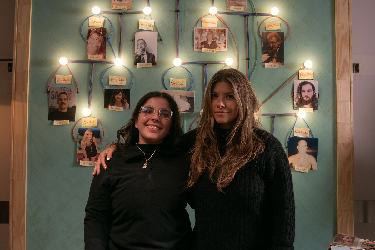 UNA DUPLA A DISTANCIA. Sofía Rovaletti y Milagros Sánchez Carini desarrollan el proyecto entre Tucumán, Buenos Aires y Los Ángeles.
