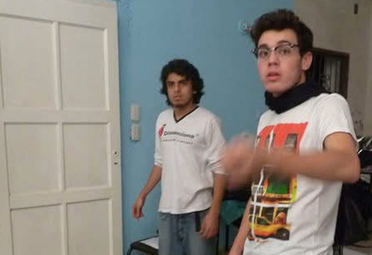 UNA HISTORIA DE AMISTAD. Lucas García Melo y Martín Falci son amigos desde hace 15 años y trabajan juntos por primera vez en un largometraje.