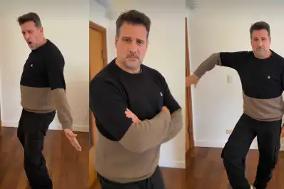 “Farmeando aura desde los 90”: Listorti se sumó a la tendencia con sus pasos noventeros