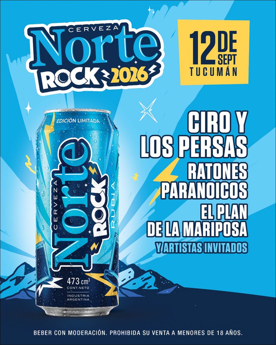 Cada vez falta menos para el Norte Rock 2026: las entradas para el festival más importante del NOA siguen a la venta