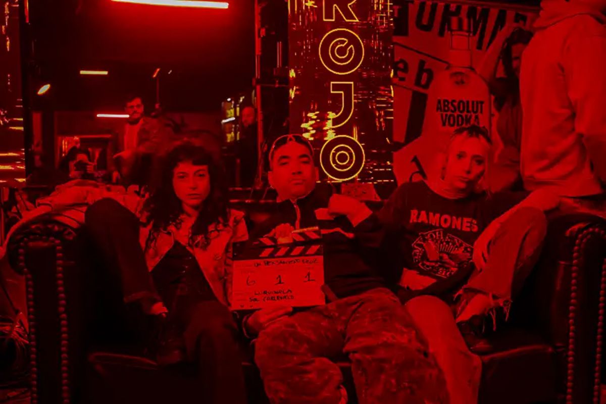 REPARTO. Camila y Ruth Plaate (en los extremos) e Isaías Salvatierra actúan en el teaser de García Melo y Falci.