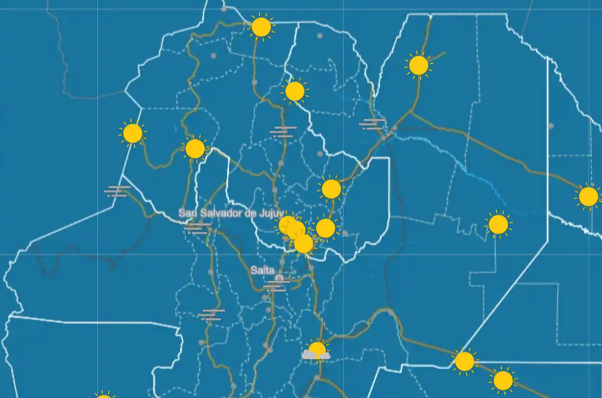 Bajan las temperaturas en el NOA: qué dice el pronóstico para el fin de semana