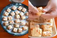 Bizcochitos de queso sin gluten con solo cuatro ingredientes y 15 minutos de horno
