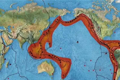 Qué es el Anillo de Fuego del Pacífico y cómo influye en los terremotos
