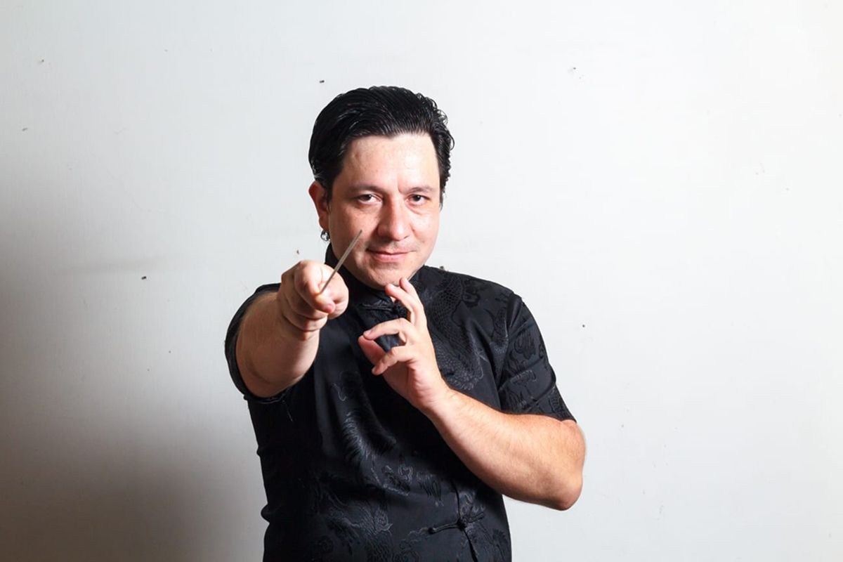DIEGO GUZMÁN. Director de la Orquesta Aurora y uno de los tres directores que participarán del concierto.