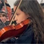 Quién era Romina Cruz, la violinista que tocó ante el papa León XIV y murió a los 9 años