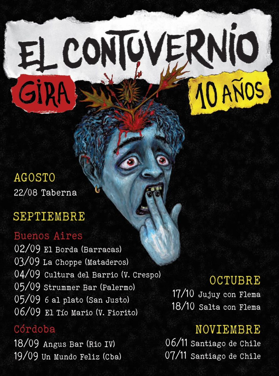 El Contuvernio, 10 años después: canciones, autogestión y una gira que cruza fronteras
