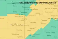 Alerta por frío: cinco provincias tendrán temperaturas extremadamente bajas