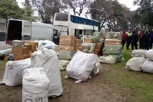 Secuestraron mercadería valuada en más de $30 millones en el Parque 9 de Julio
