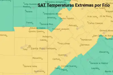 Alerta por frío: cinco provincias tendrán temperaturas extremadamente bajas