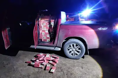 Golpe al contrabando: interceptaron 24.050 paquetes de cigarrillos y 780 kilos de hojas de coca
