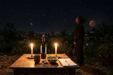 Vino y velas: el ritual de eclipse lunar para atraer armonía y prosperidad