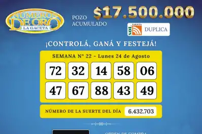 Los Números de Oro de LA GACETA