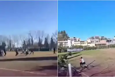 “Te vamos a esperar a la salida y te vamos a matar”: golpearon y amenazaron a un árbitro de 17 años