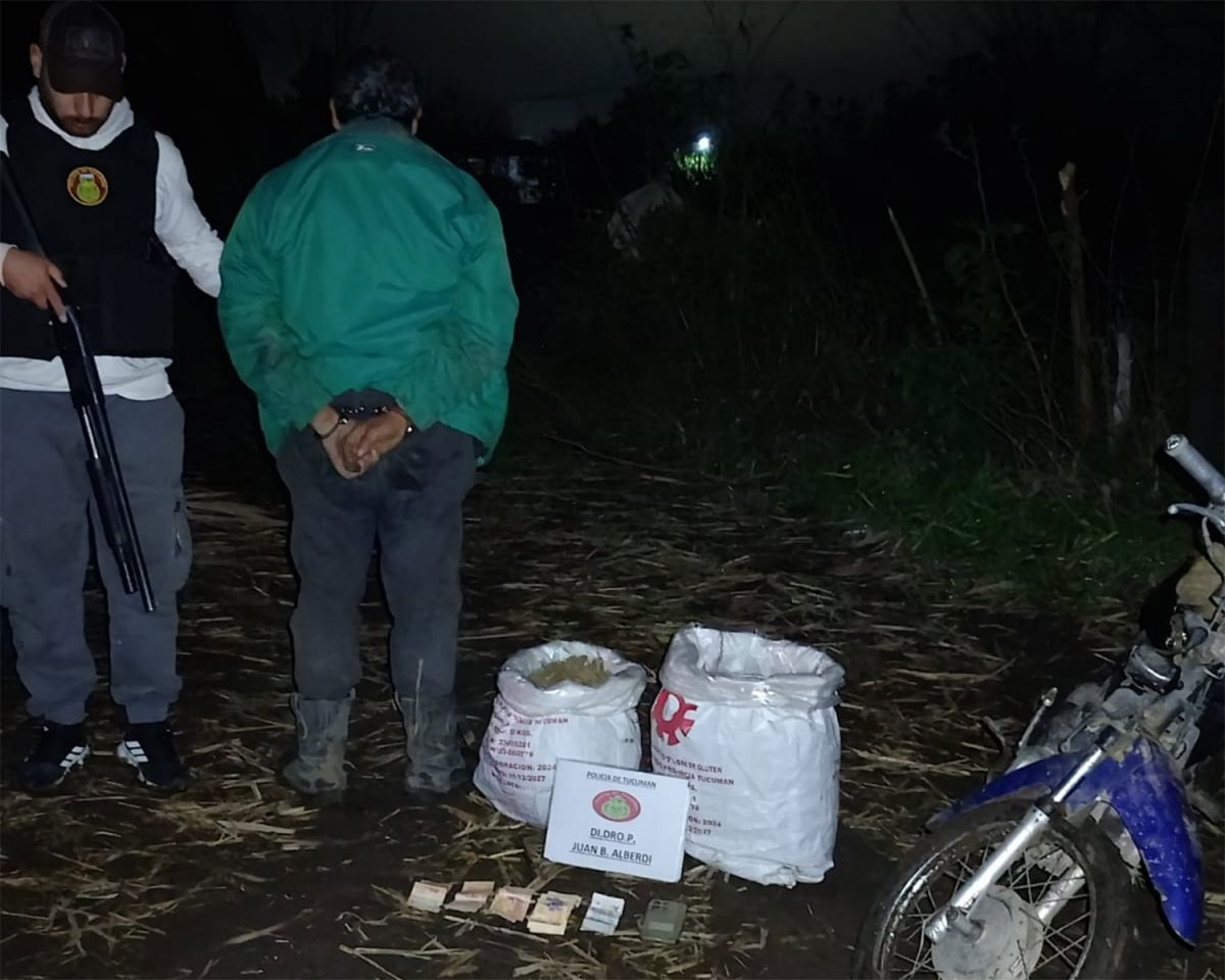 REPARTO. El detenido había sido denunciado porque entregaba la marihuana en una moto.