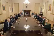 Milei reunió al gabinete y respaldó el rumbo económico