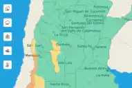 Alerta naranja y amarilla por temporal extremo: prevén ráfagas de 110 km/h y 150 cm de nieve en zonas para este martes