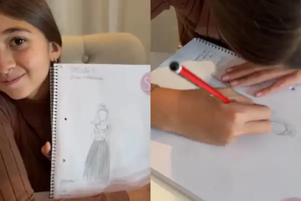 Tiene 11 años y presentará sus diseños en Argentina Fashion Week
